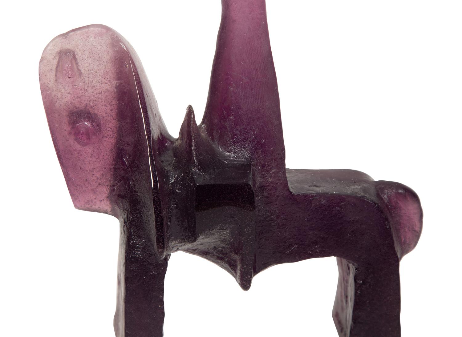 Two Daum Pâte de Verre Sculptures