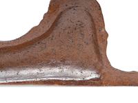 A Glazed Sewer Tile Recumbent Lion Doorstop