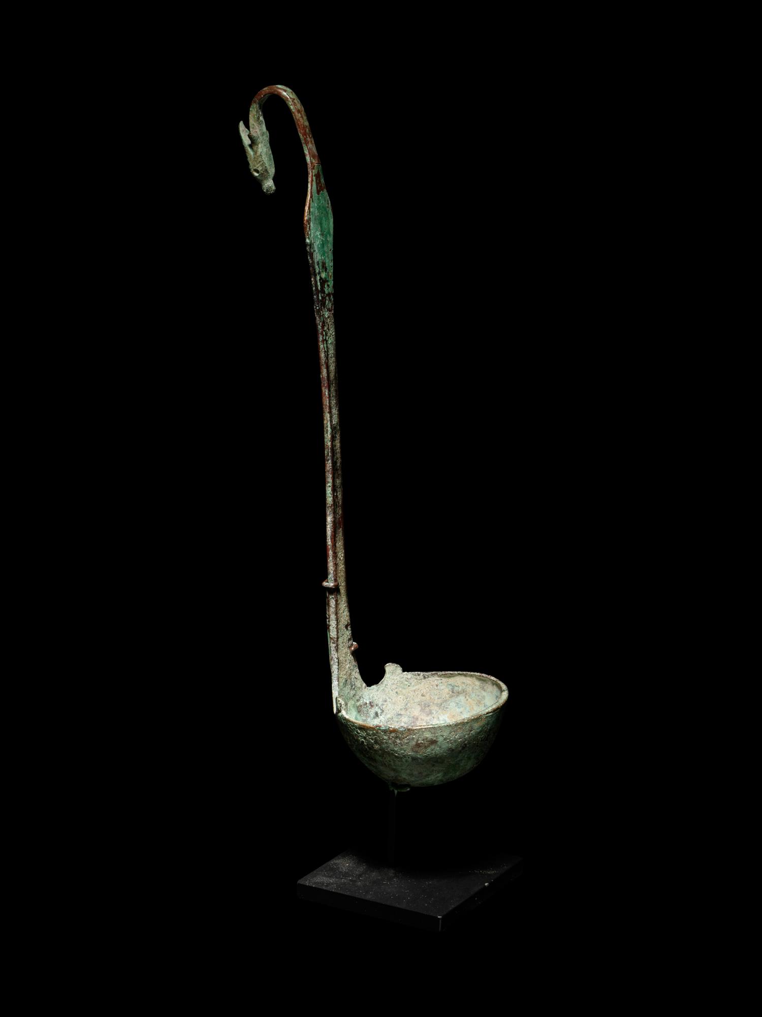 A Pair of Roman Bronze Ladles