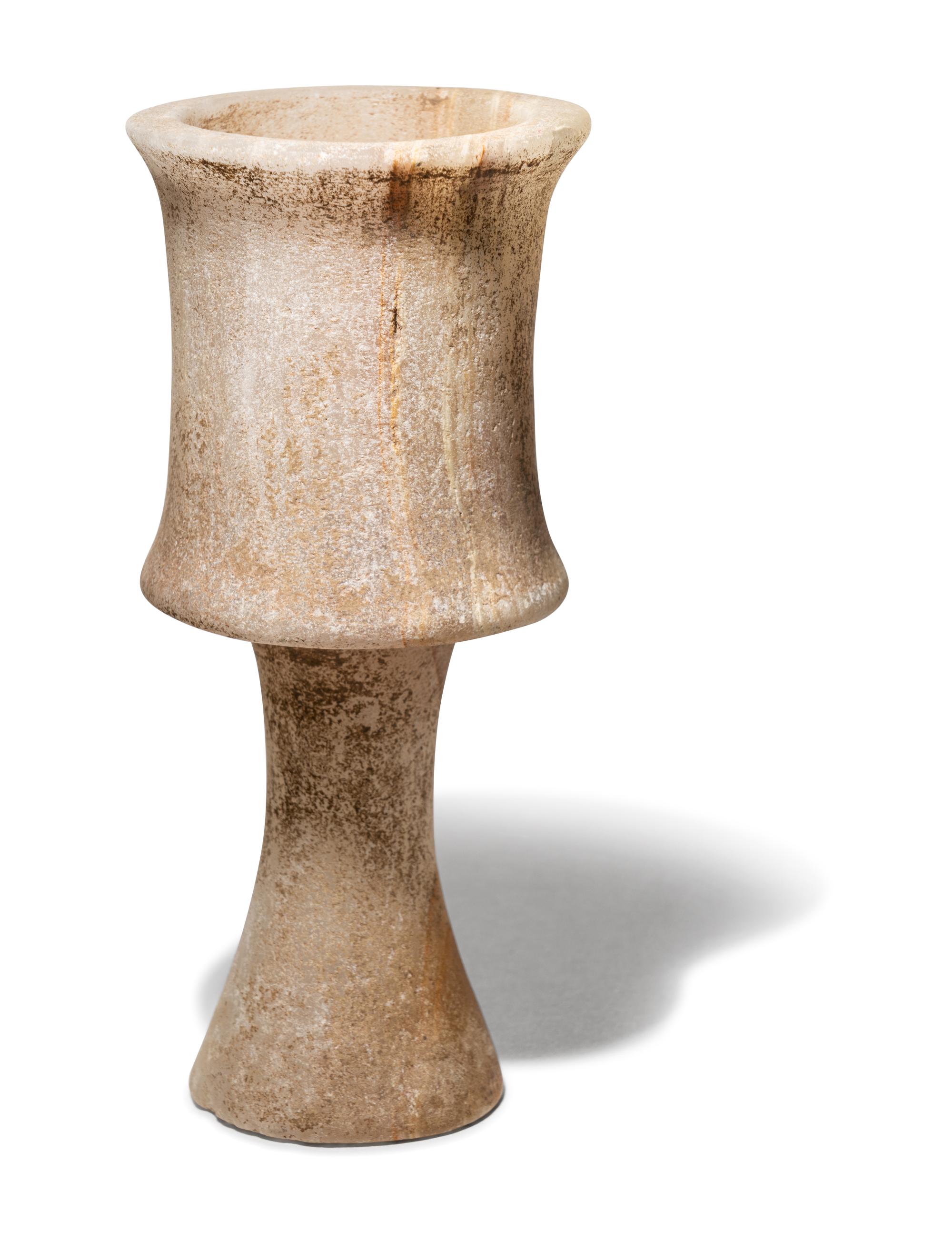 A Bactrian Marble Chalice