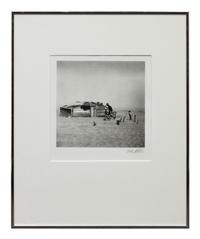 A group of four photographs ( Vernon Evans, Migrant from South Dakota, Montana , 1936; Minnie Knox, Garrett County, Maryland, 1937 (printed 1976); Oklahoma Migrants, 1936; Dust Storm, Cimarron County, Oklahoma, 1936)