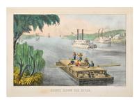 CURRIER and IVES, publishers A group of 7 small-format lithographs, comprising: