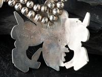 Channel Inlay Hummingbird Squash Blossom Necklace Suite