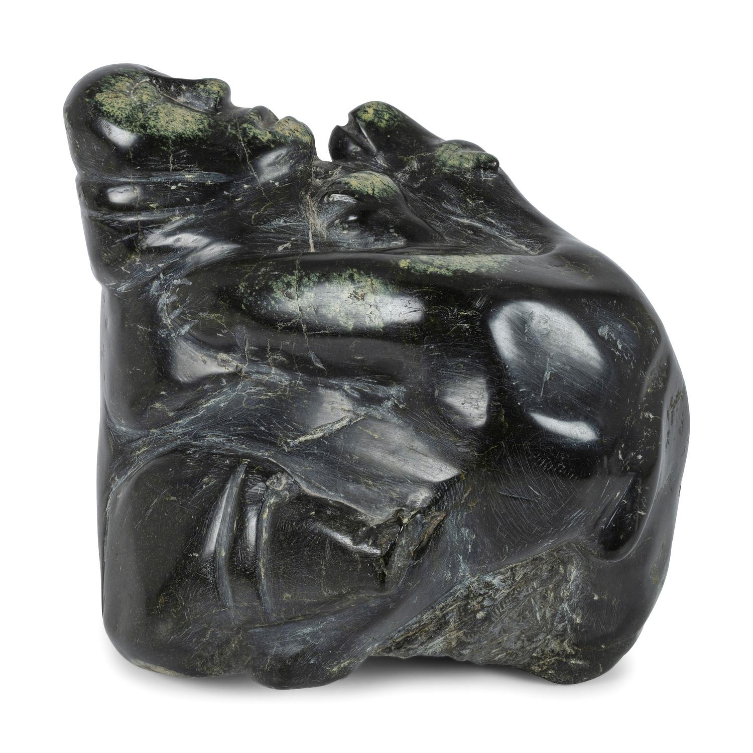 Group of Inuit Soapstone Carvings