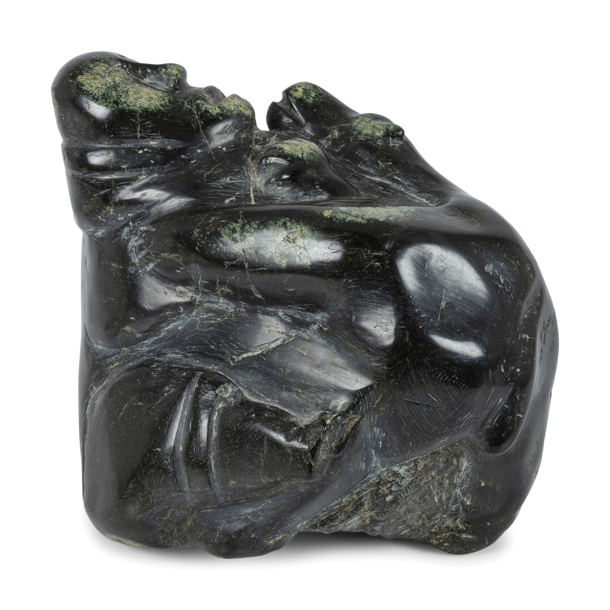 Group of Inuit Soapstone Carvings