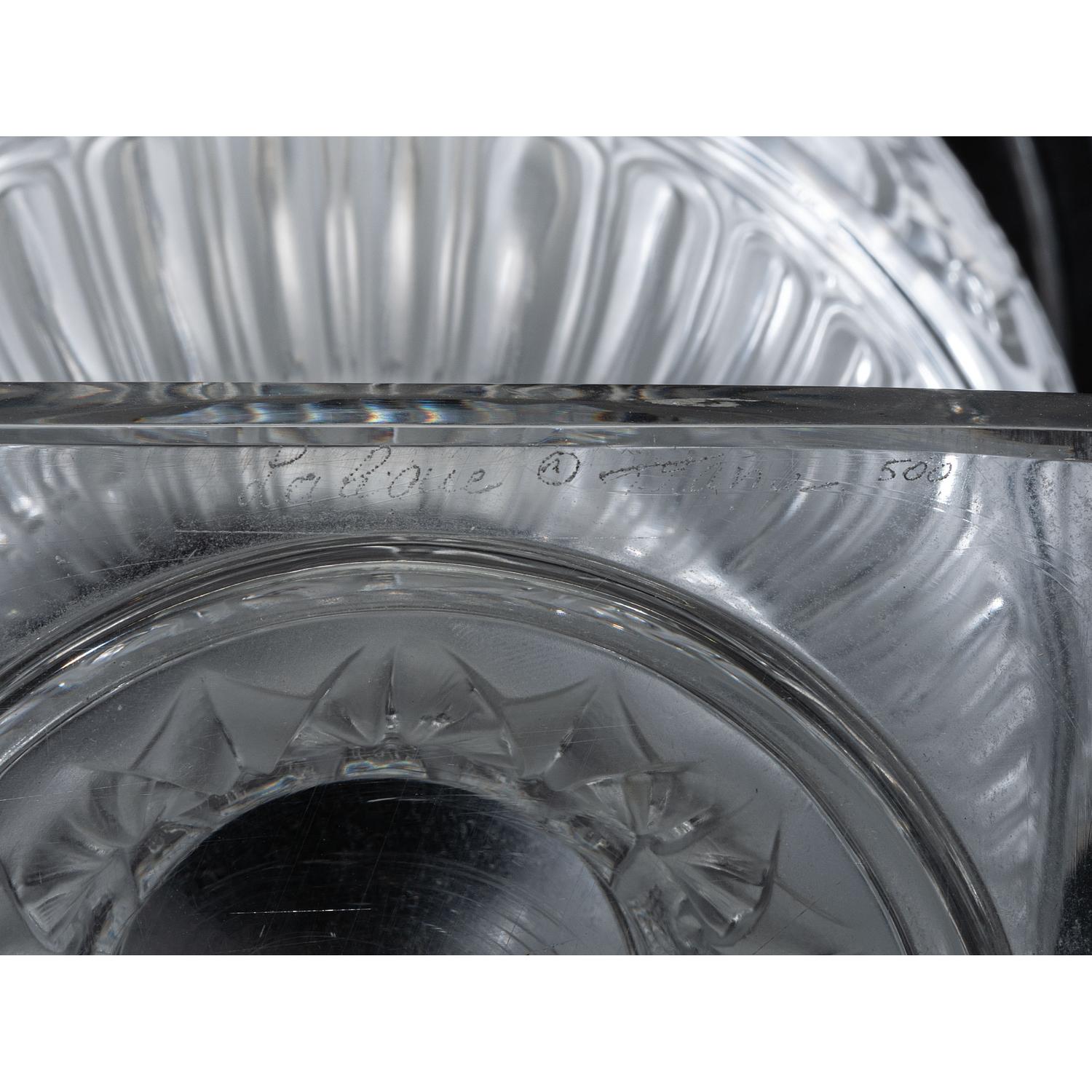 A Lalique Versailles Vase