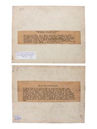 [NATIVE AMERICAN]. CURTIS, Edward (1868-1952), photographer. Spidis - Wishham. On Japanese tissue. [ With :] 2 silver gelatin photographs attributed to Roland Reed.