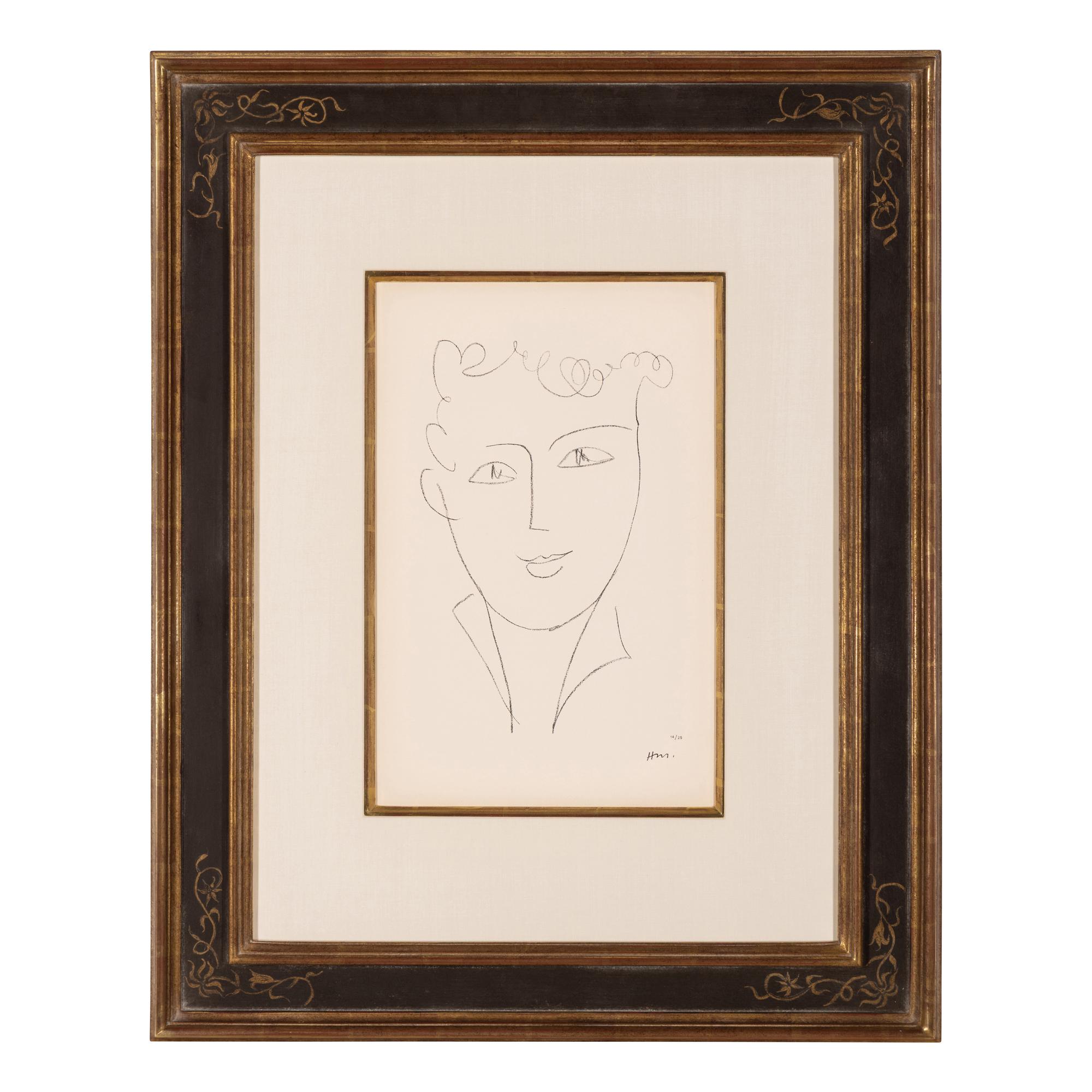 Henri Matisse (French, 1869-1954) — Jeune étudiante , 1952