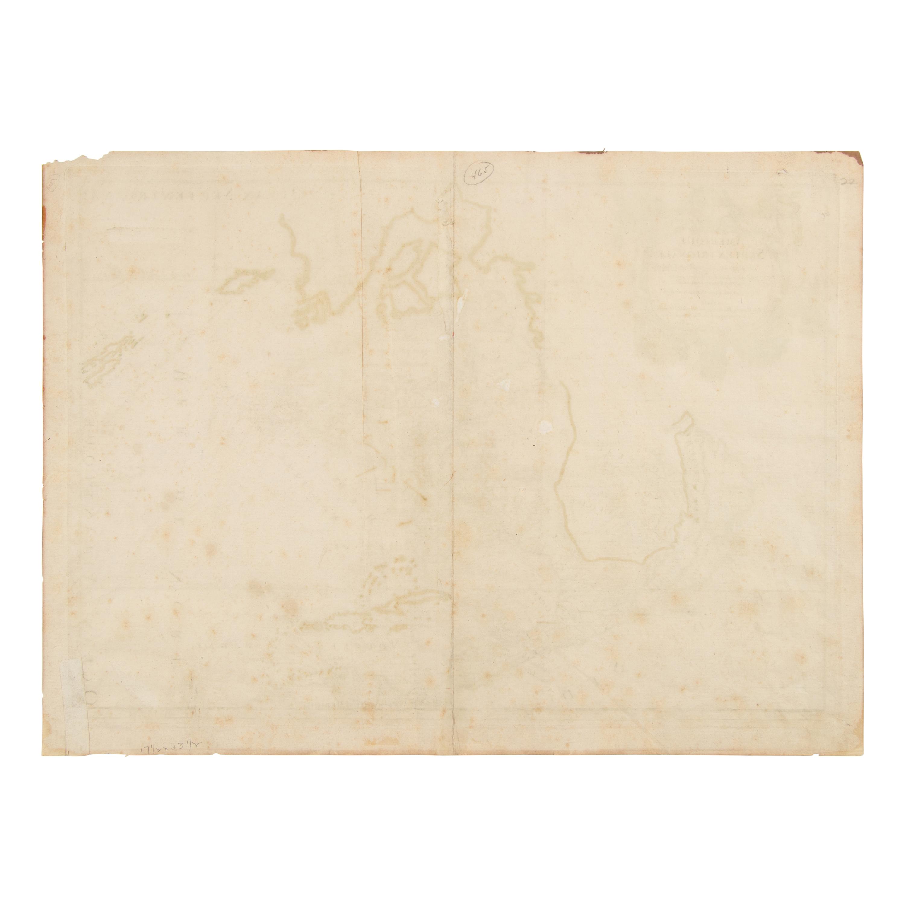 [Map]. Sanson, Guillaume (1633-1703). Amerique Septentrionale . Paris: Pierre Mariette, 1669.