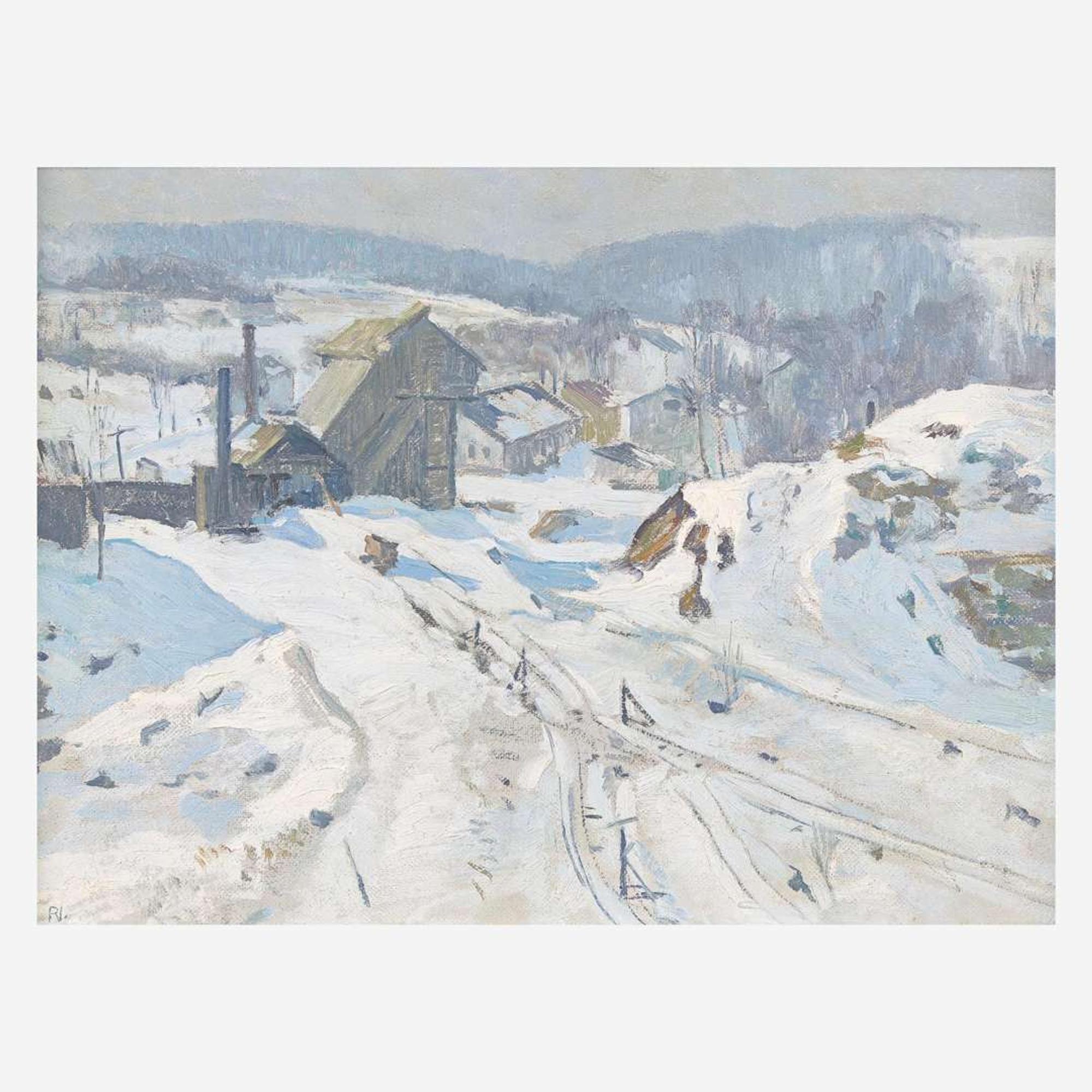 Roy Cleveland Nuse (American, 1885–1975) The Miller Quarry, Rushland, PA