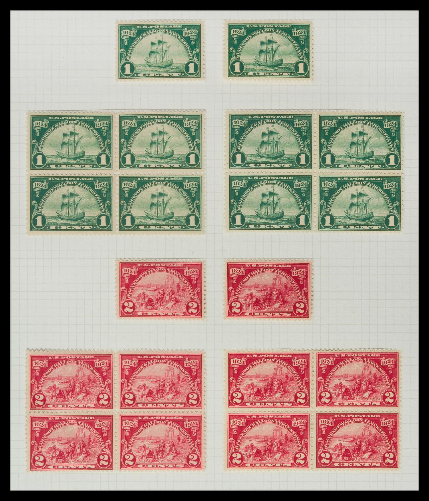 A Collection of United States Commemorative Stamps — 1904-1932