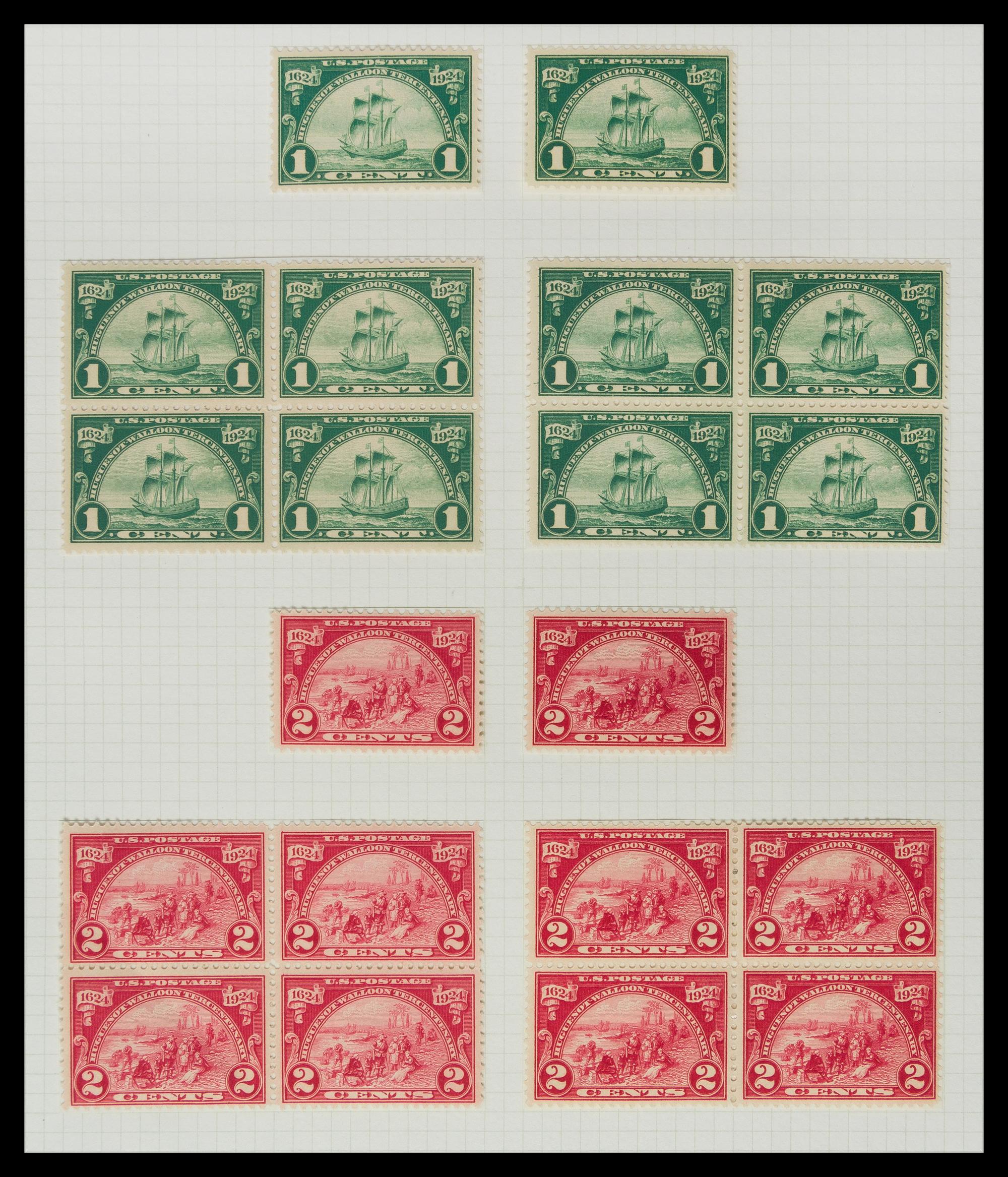 A Collection of United States Commemorative Stamps — 1904-1932
