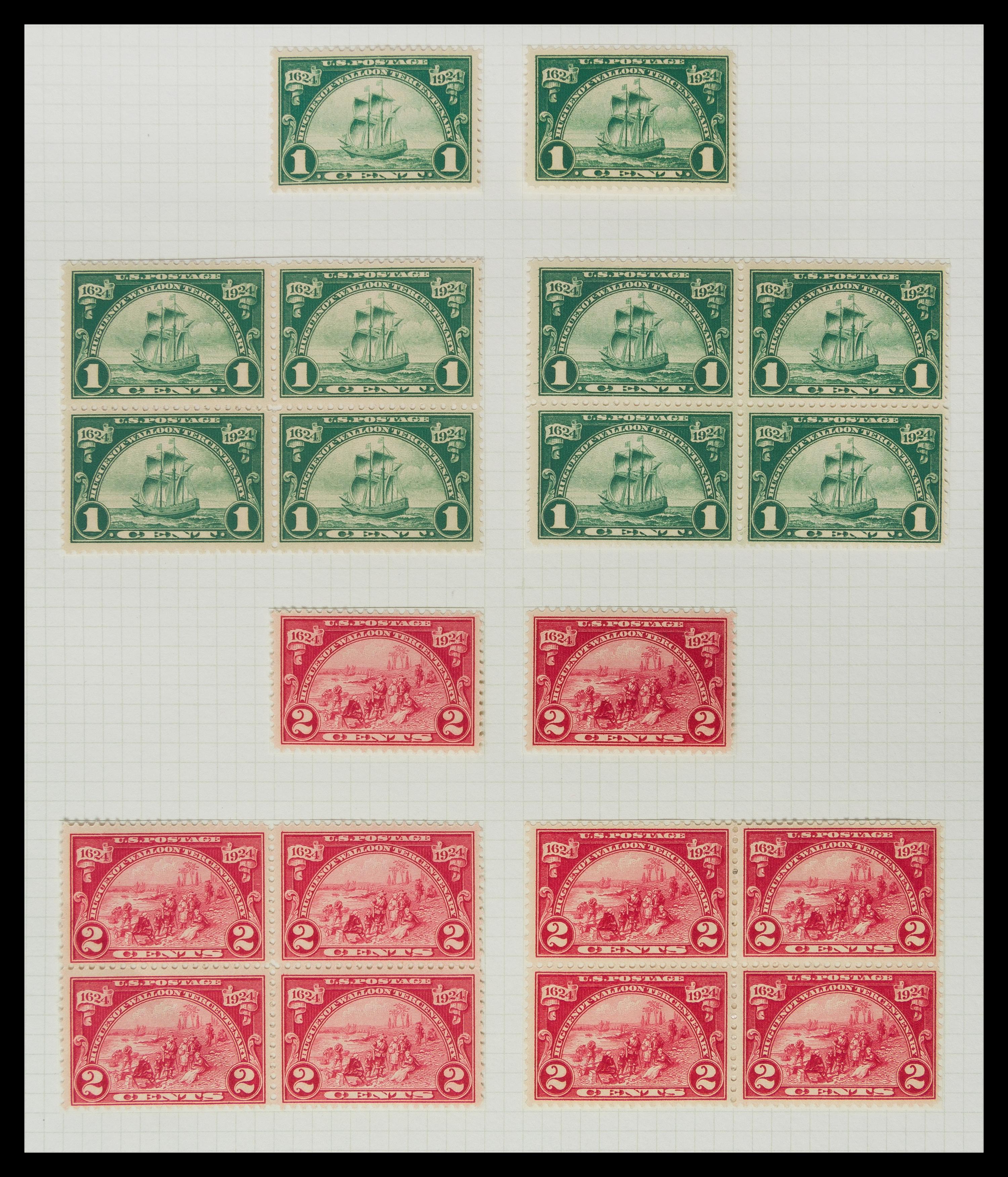 A Collection of United States Commemorative Stamps — 1904-1932