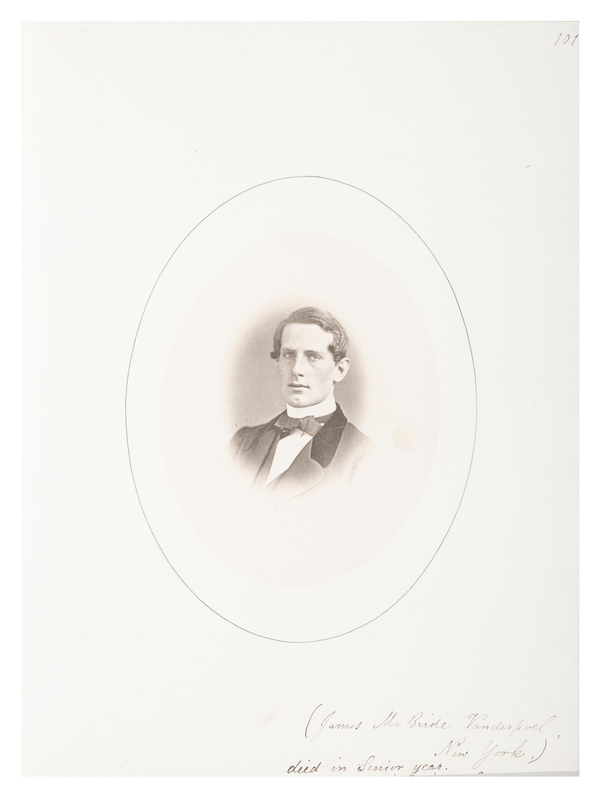 [HARVARD UNIVERSITY]. The Class of 1861 Harvard College . Cambridge, MA: Riverside, 1861. Yearbook with albumen photographs of faculty, students, and grounds.