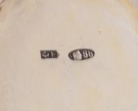 A Russian Silver and Enameled Kovsh