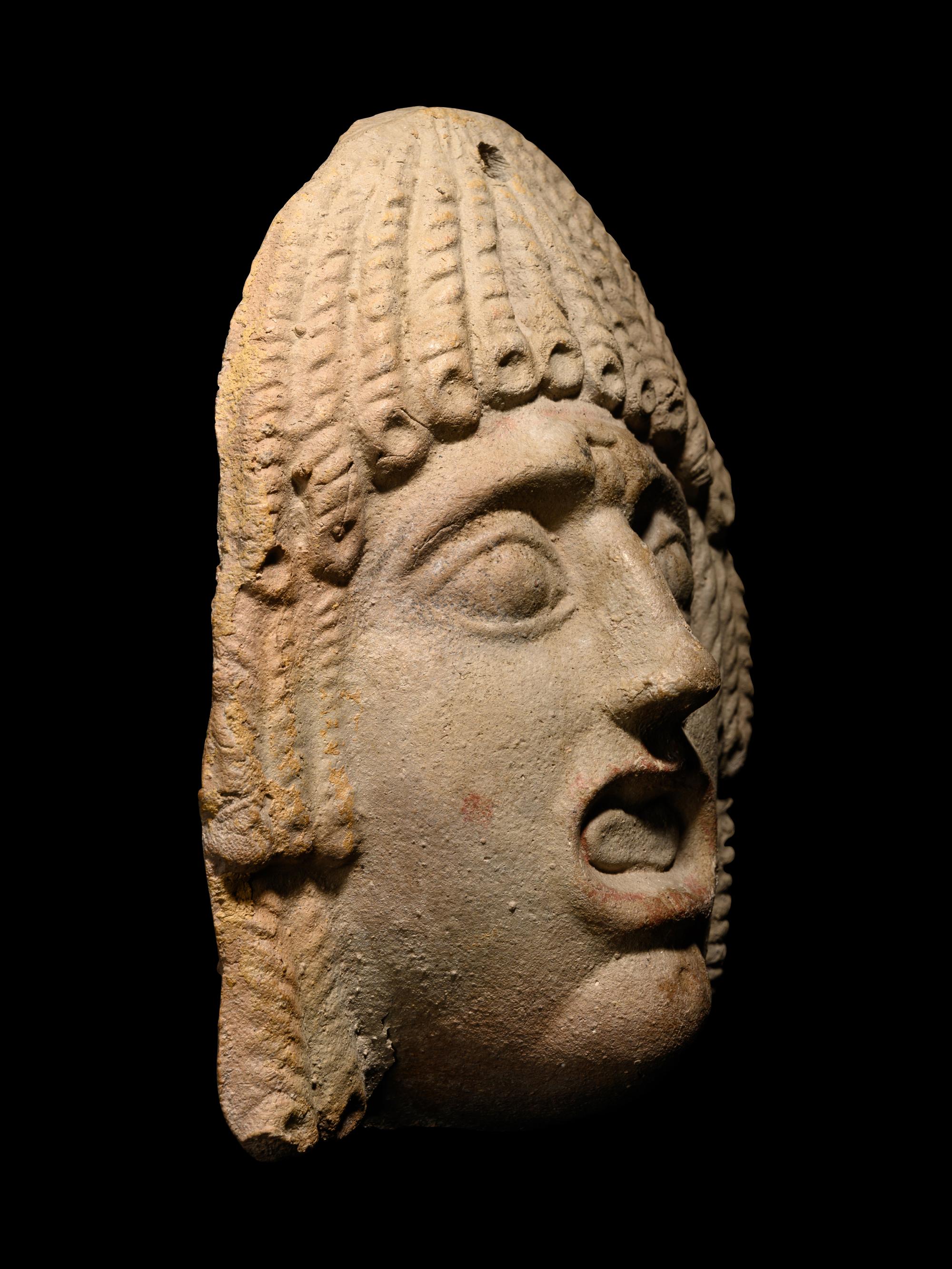 A Roman Terracotta Theater Mask