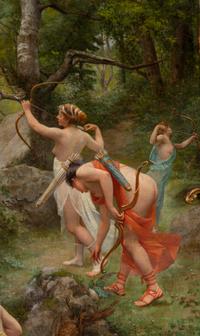 Diana and her Huntresses