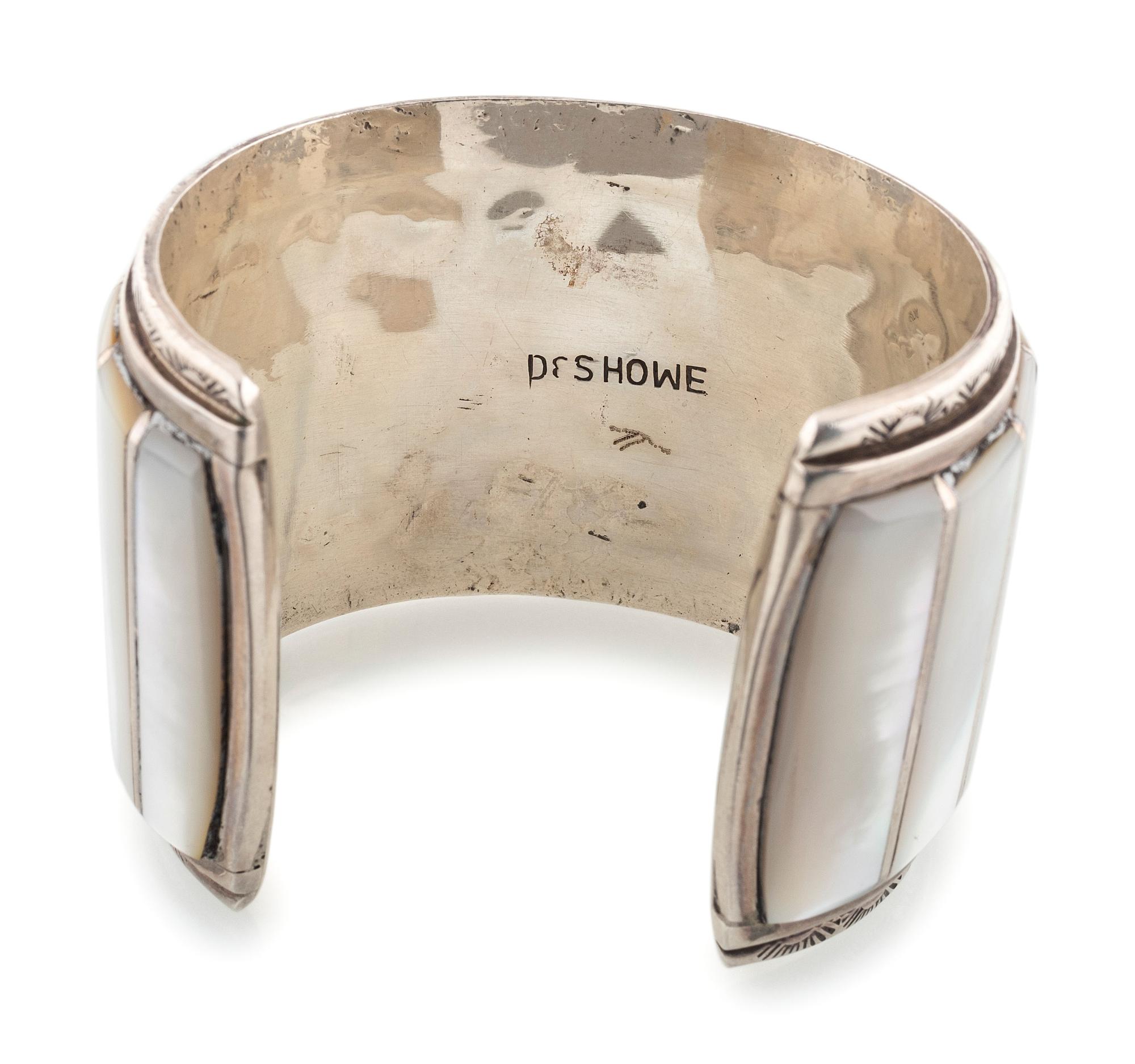 Zuni Silver and Channel Inlay Cuff Bracelets