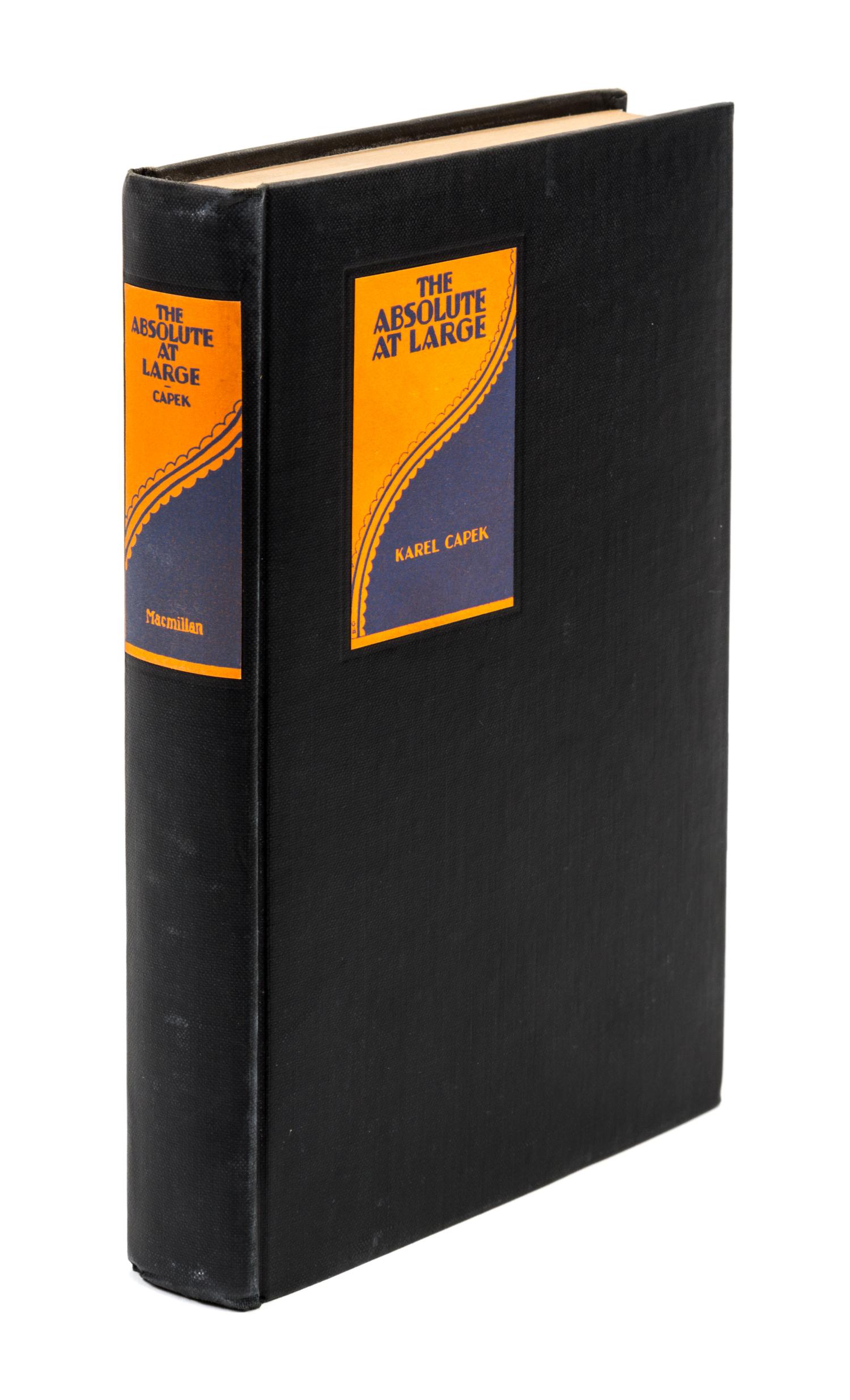 CAPEK, KAREL. The Absolute at Large. New York, 1927.