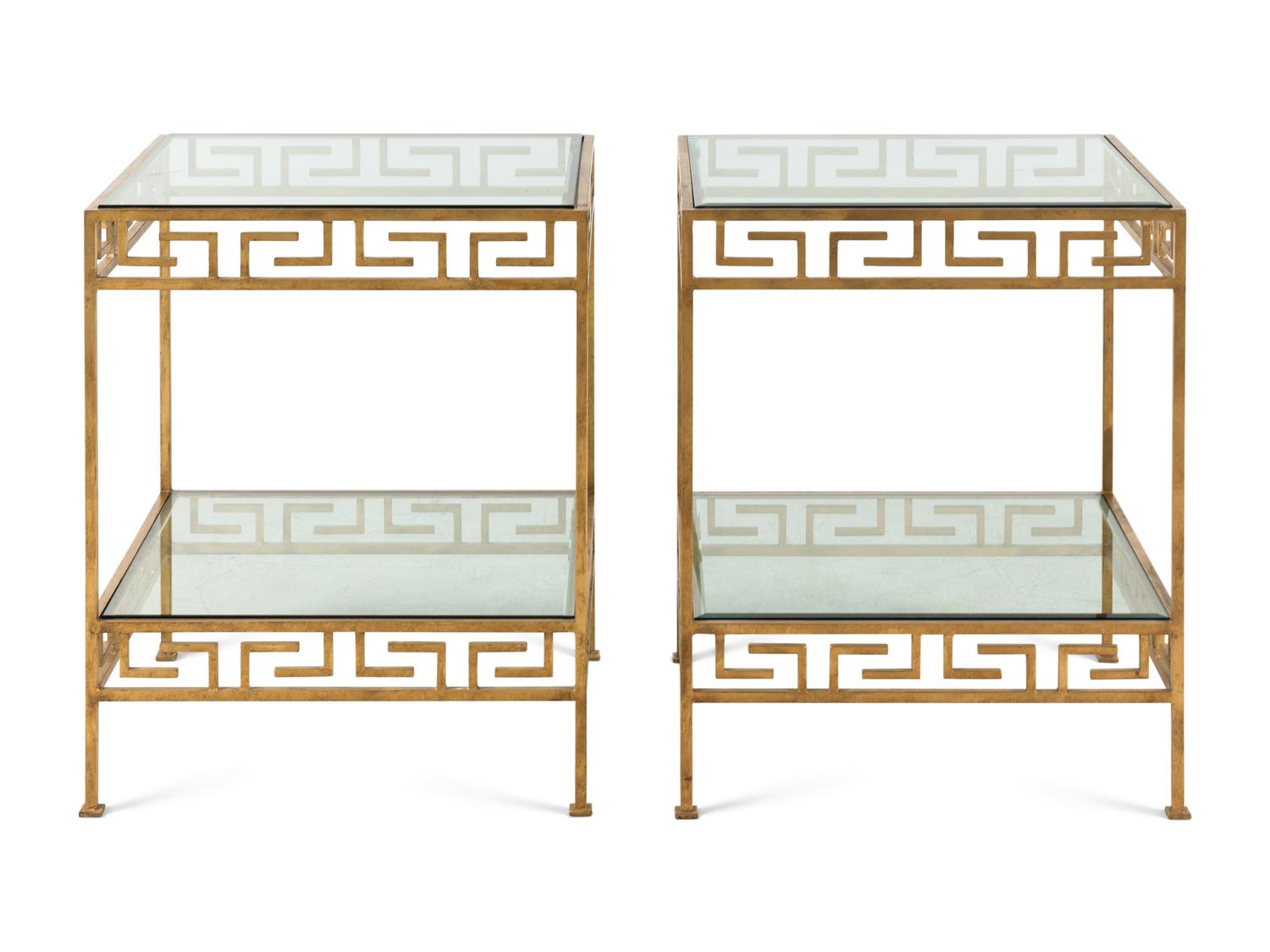 A Pair of Ebanista Jacques Side Tables
