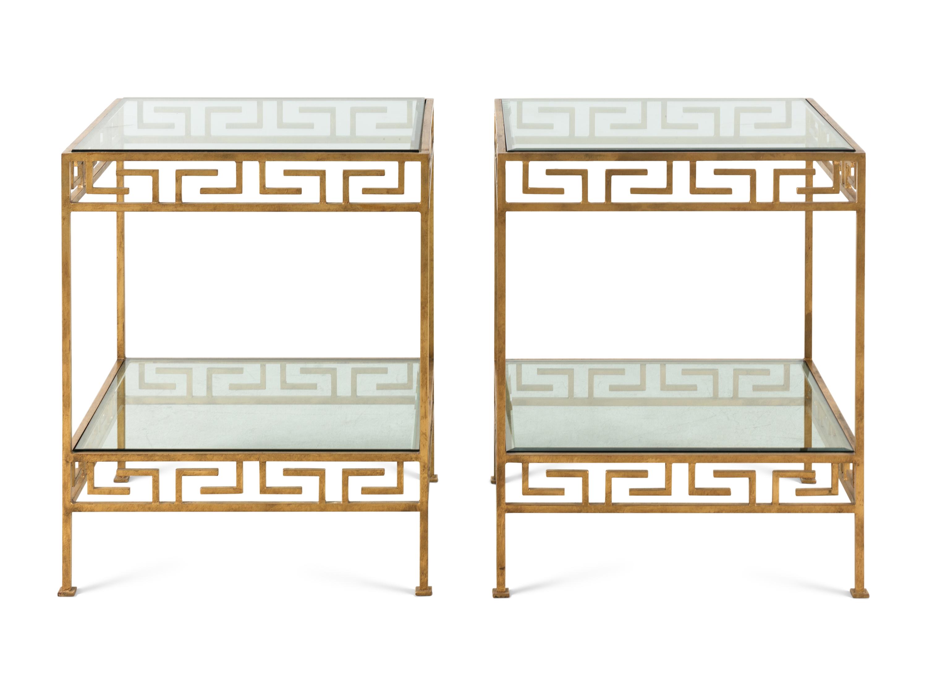 A Pair of Ebanista Jacques Side Tables