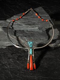 Award Winning Sterling Silver Ram's Horn Necklace