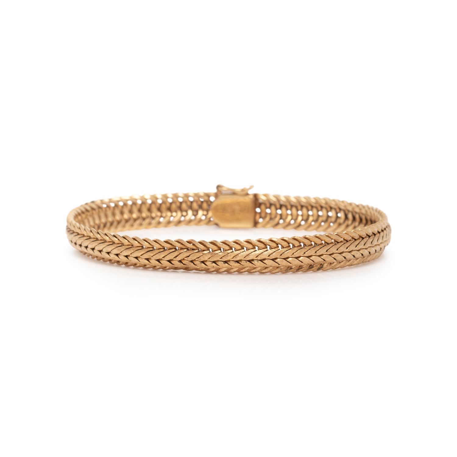 YELLOW GOLD BRACELET