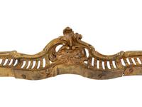 A French Gilt Bronze Fire Fender