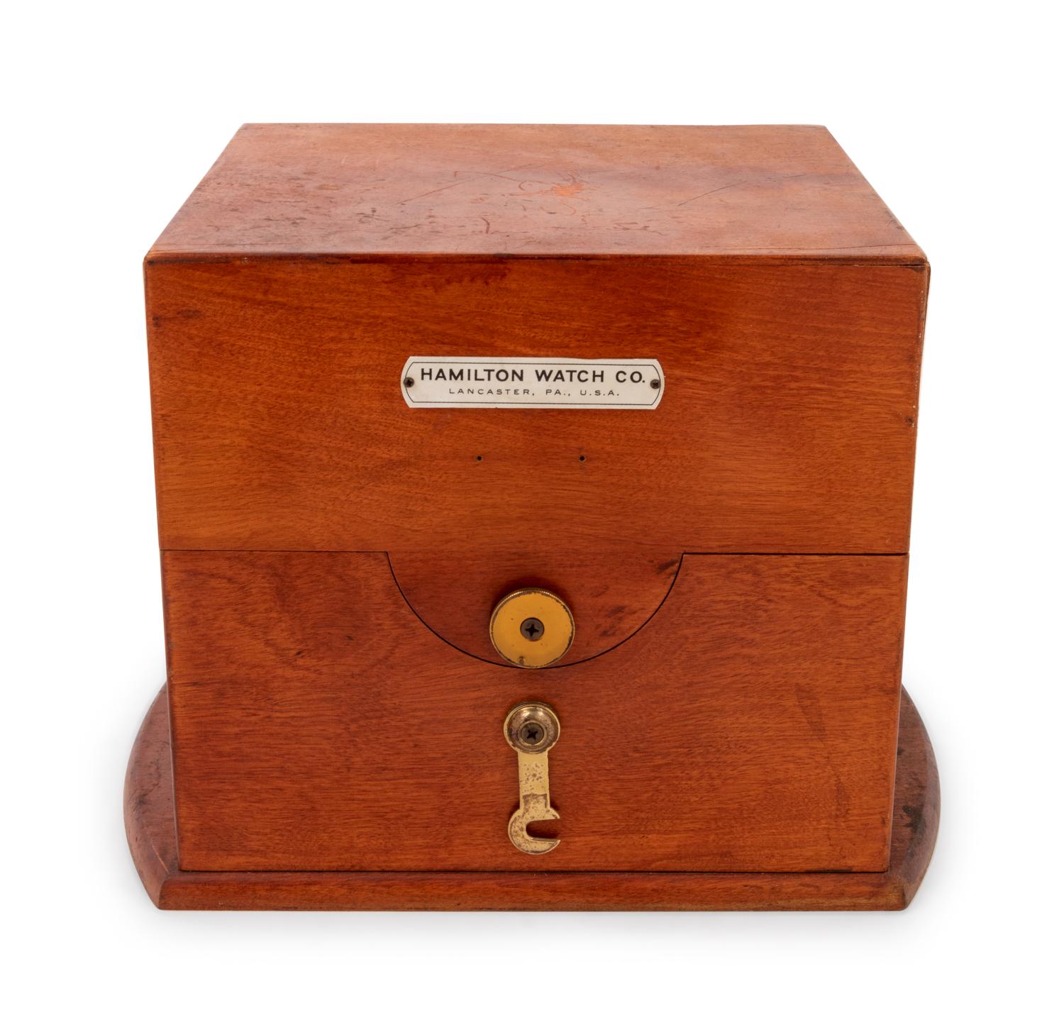 An American Mahogany Cased Two-Day Ship's Chronometer