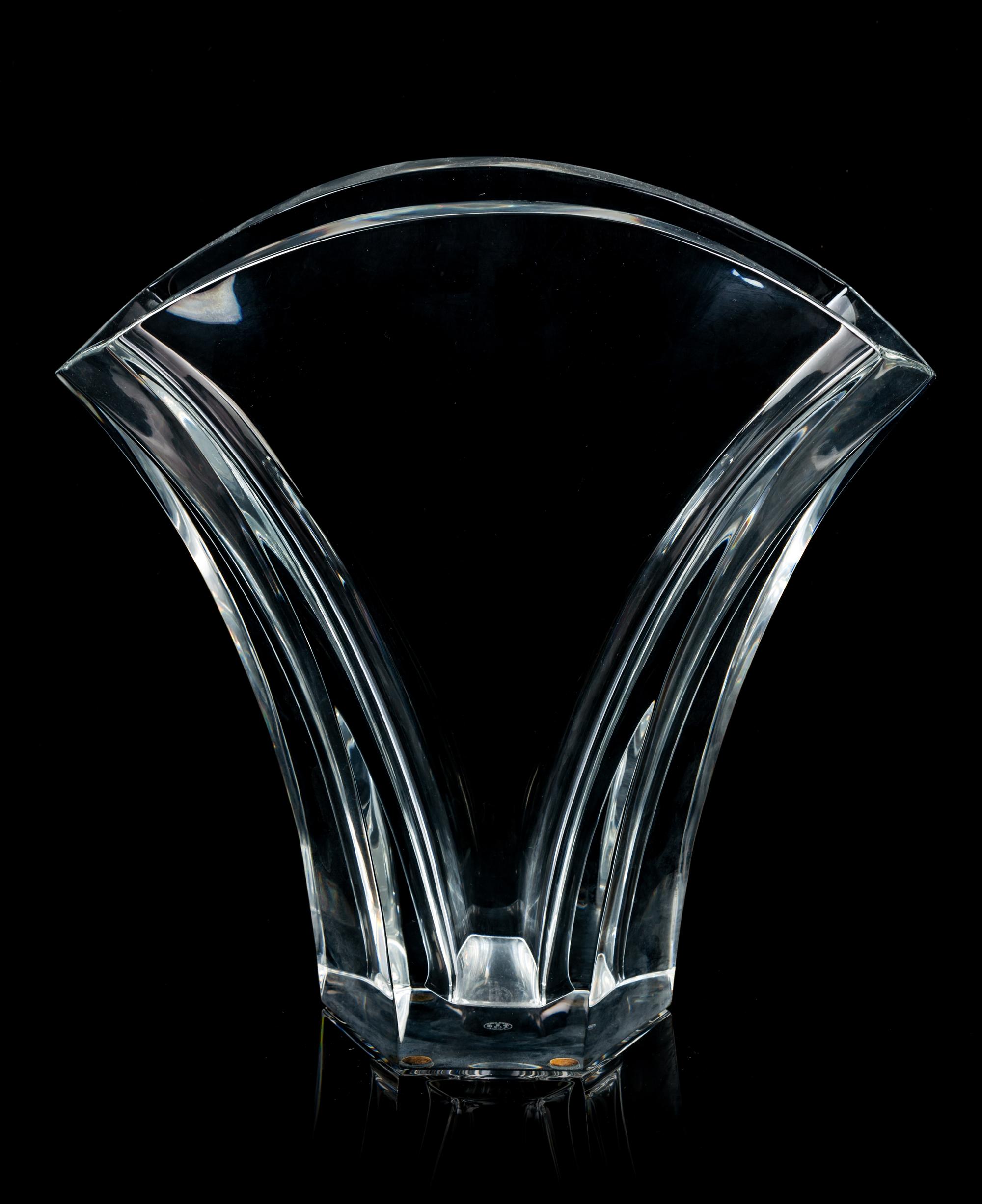 A Steuben Vase Height 11 3/4 inches.