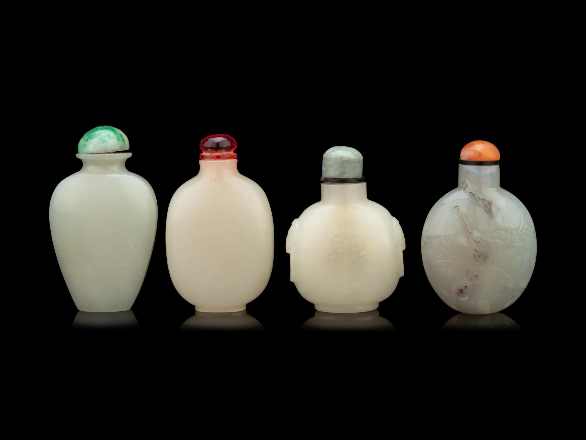 Four Chinese Snuff Bottles