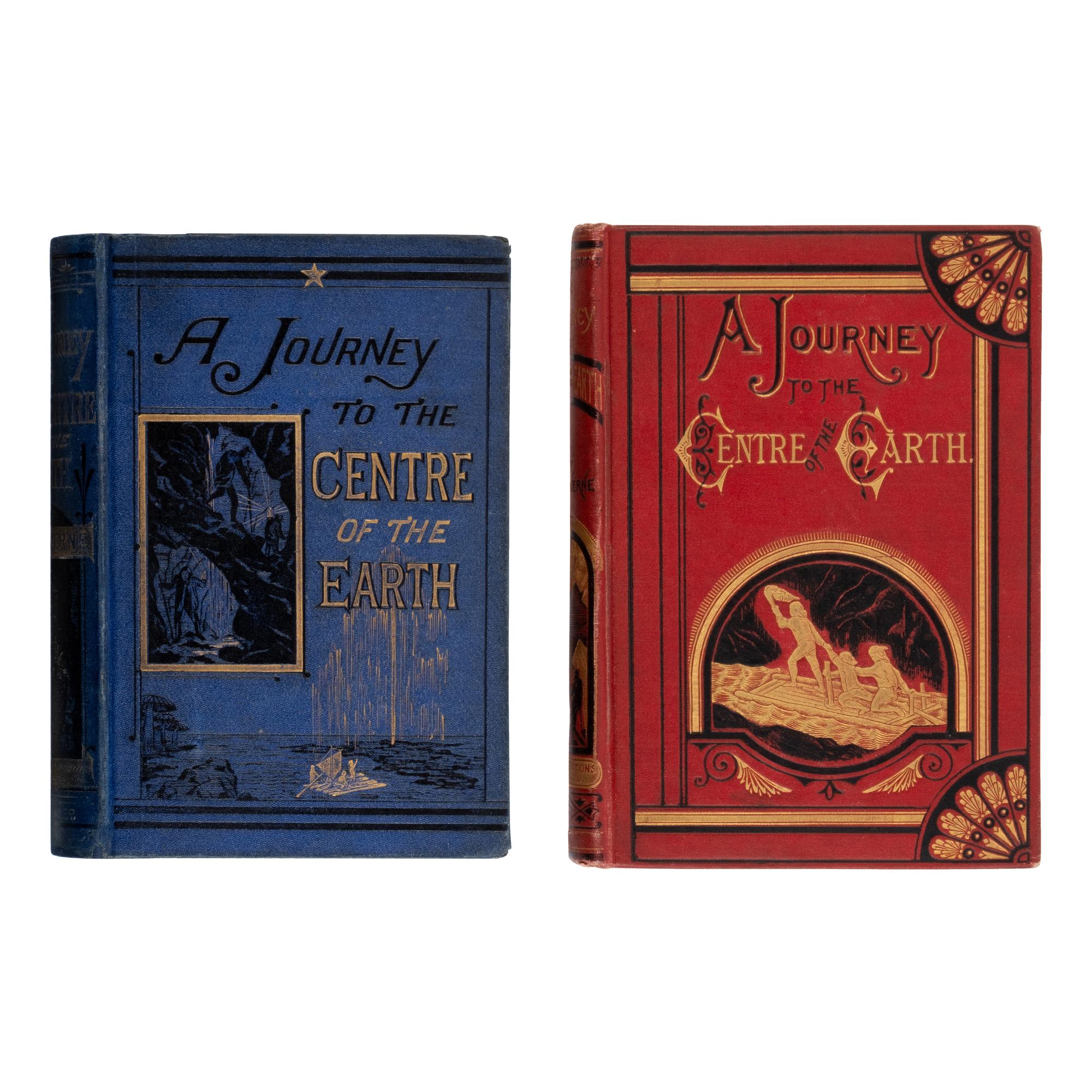 Verne, Jules (1828-1905). A Journey to the Centre of the Earth . New York: Scribner, Armstrong & Co., 1874.