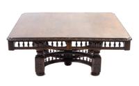 An American Oak Extension Table, LATE 19TH CENTURY, Height 20 x width 49 x depth 47 1/2 inches. — LATE 19TH CENTURY,
