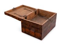 A George II Oysterwood Veneered Box