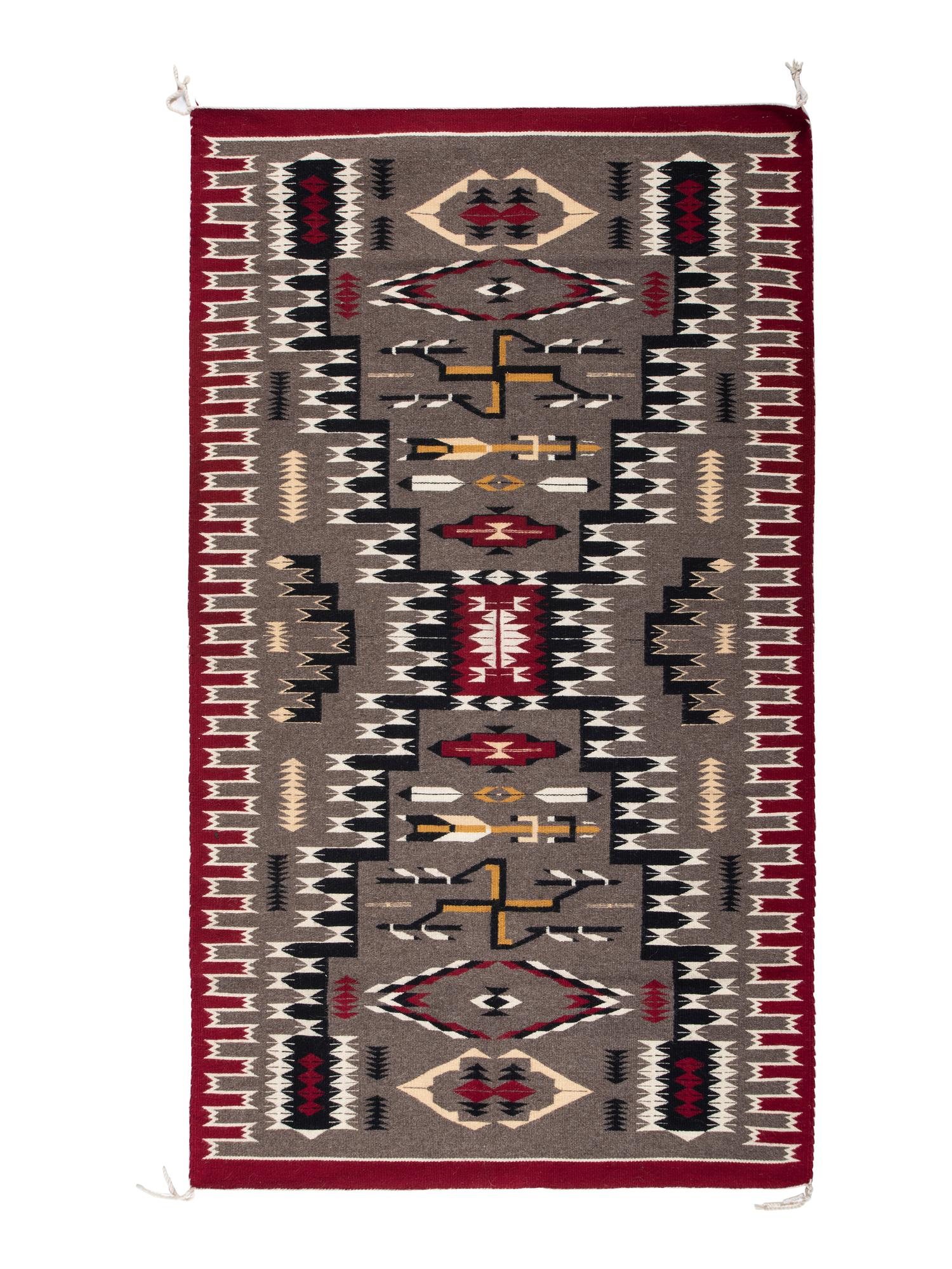 Navajo Storm Pattern Weaving / Rug