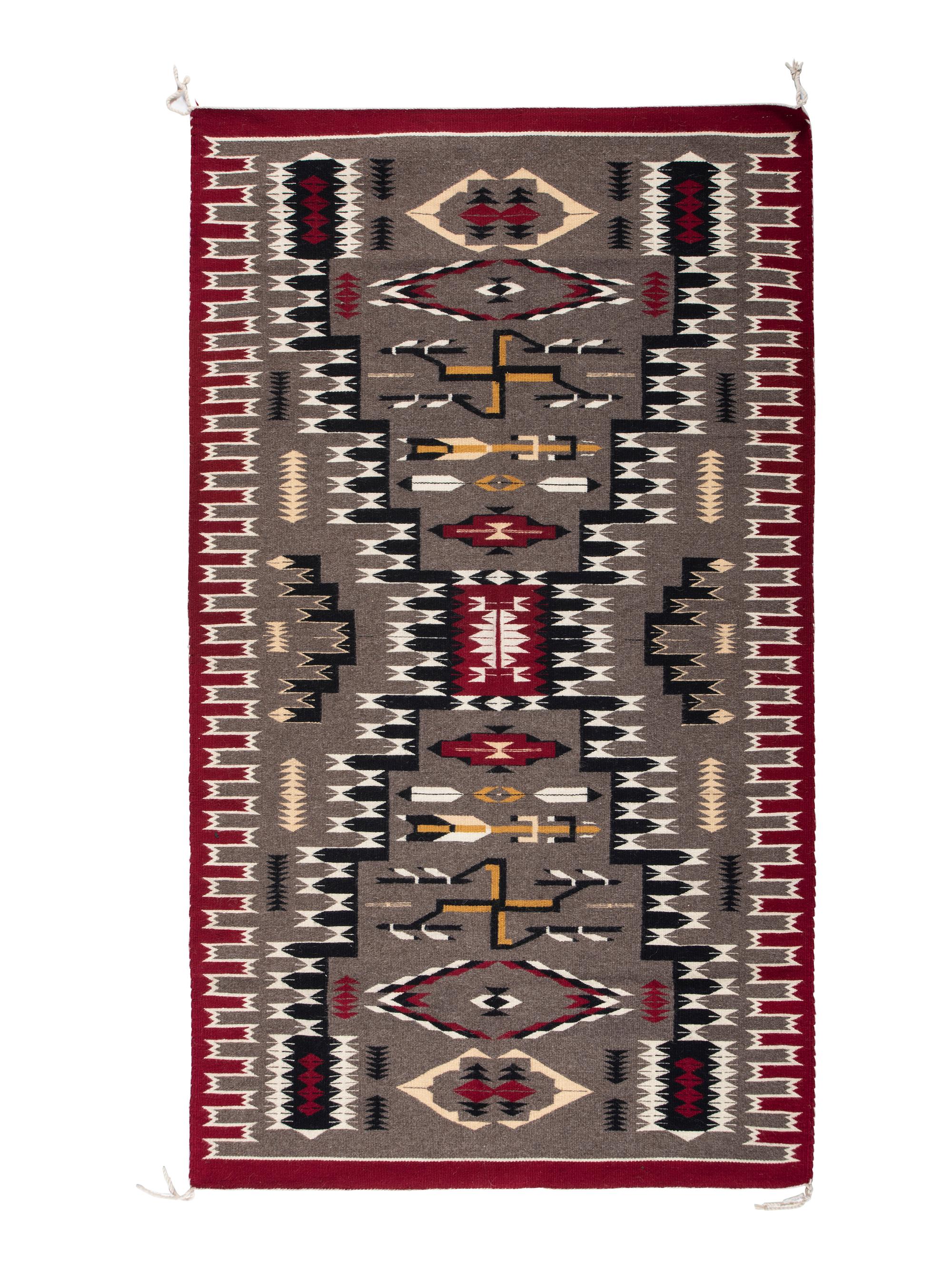 Navajo Storm Pattern Weaving / Rug