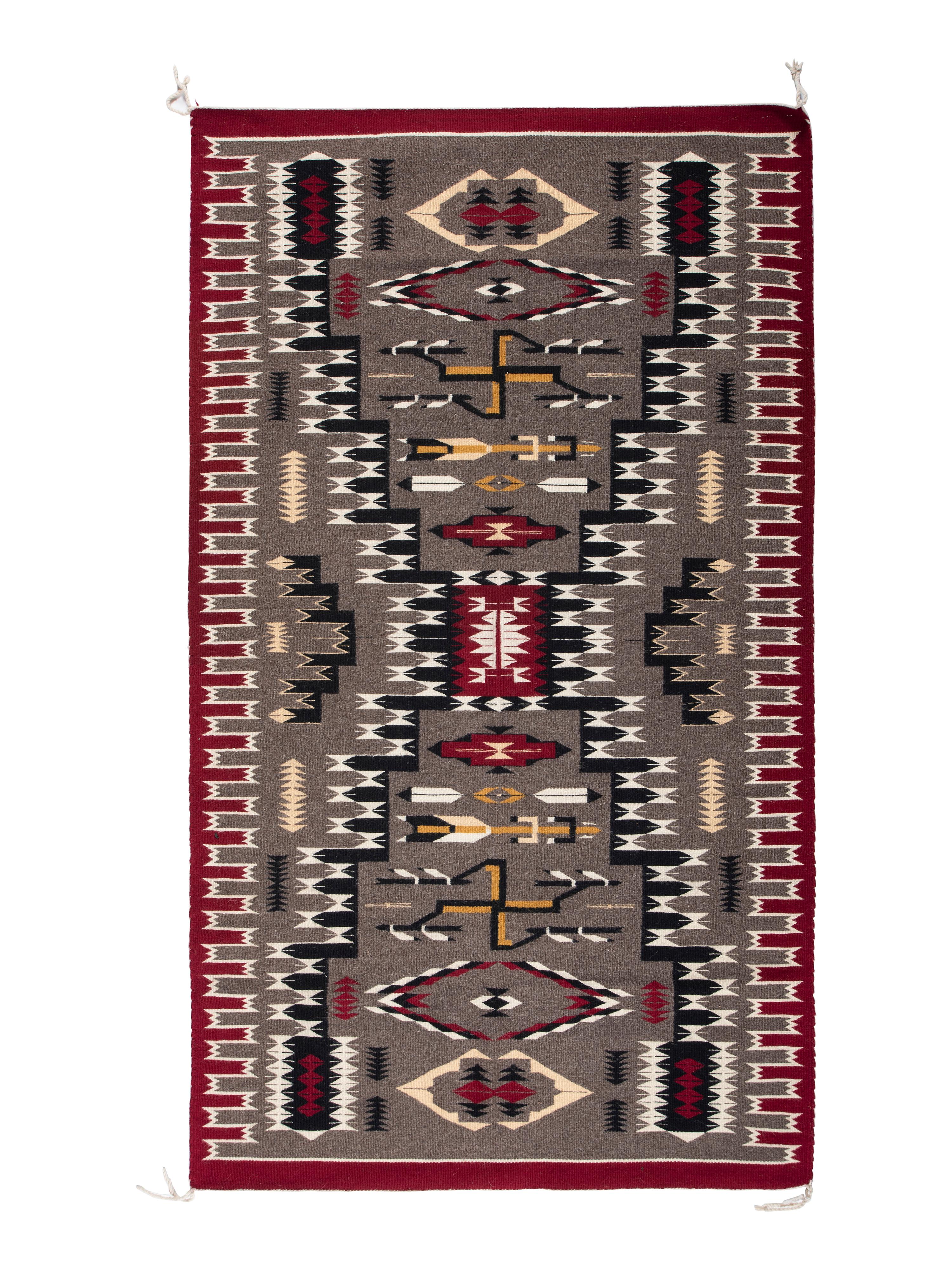 Navajo Storm Pattern Weaving / Rug