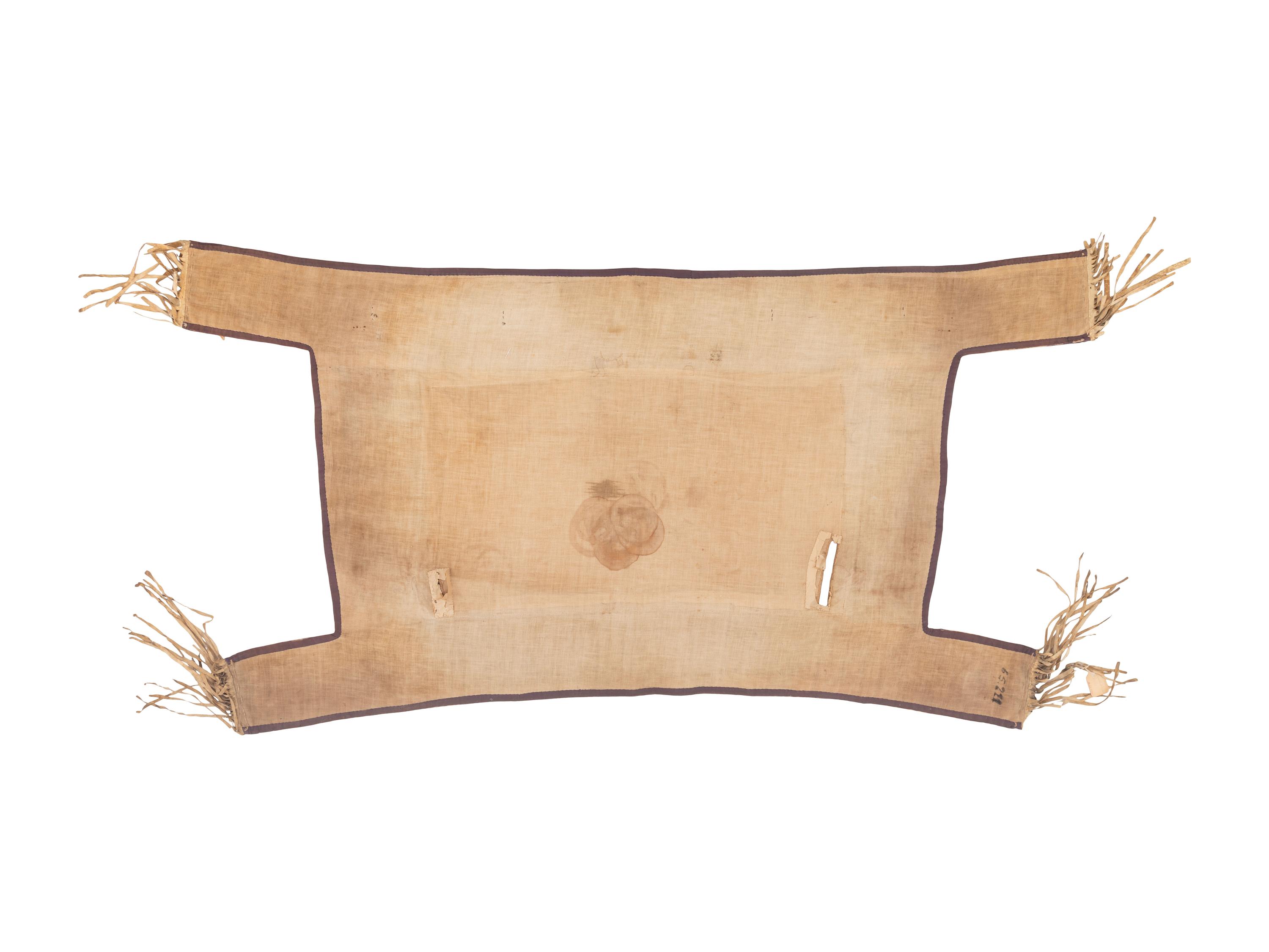 Sioux Beaded Hide Saddle Blanket