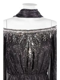 Two Evening Dresses; One Nolan Miller, One Christian Dior, 1980-90s