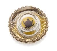 Gillinder Glass, New York, USA, an antique turtle with moving legs and head paperweight