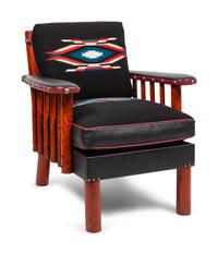 Spindle Sided Club Chair