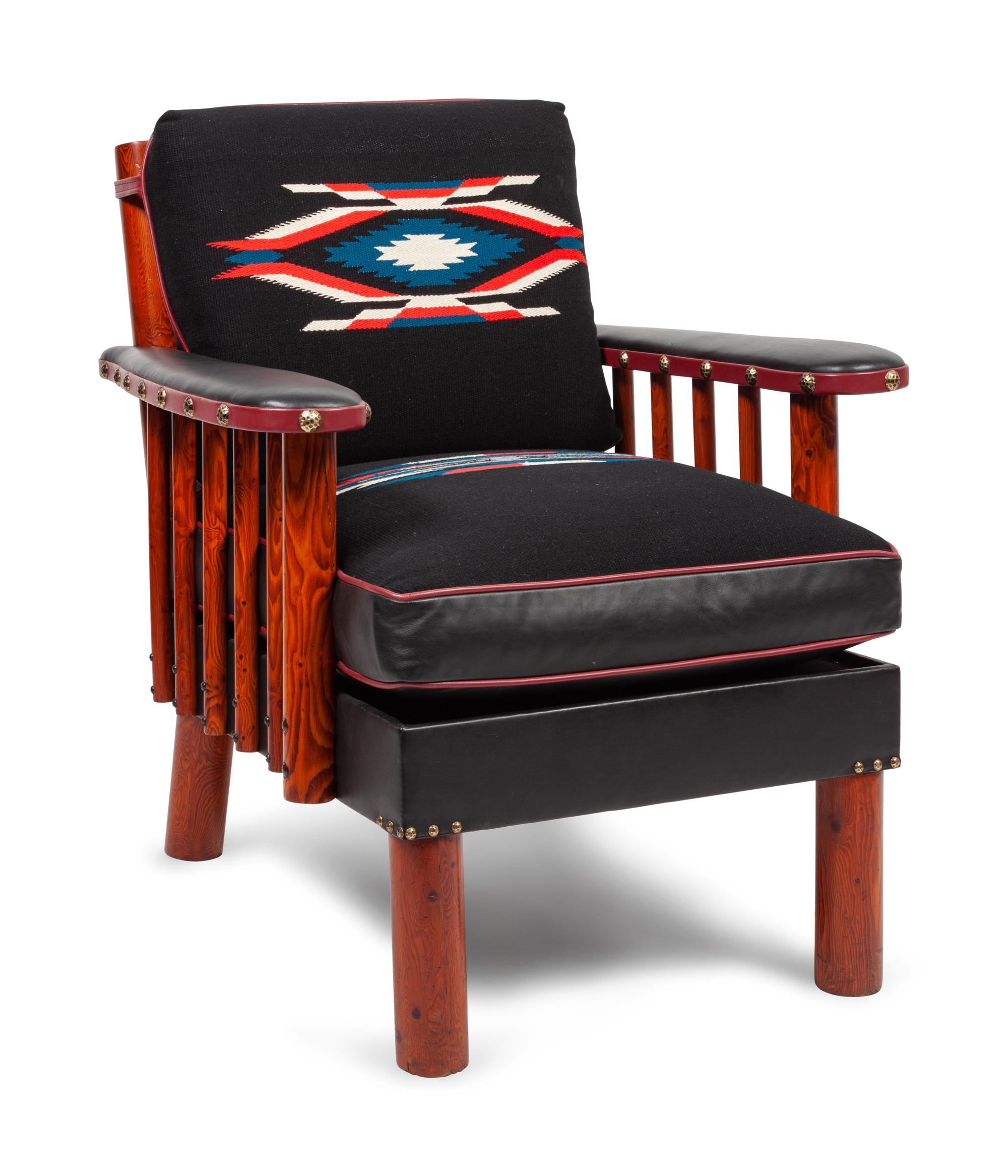 Spindle Sided Club Chair