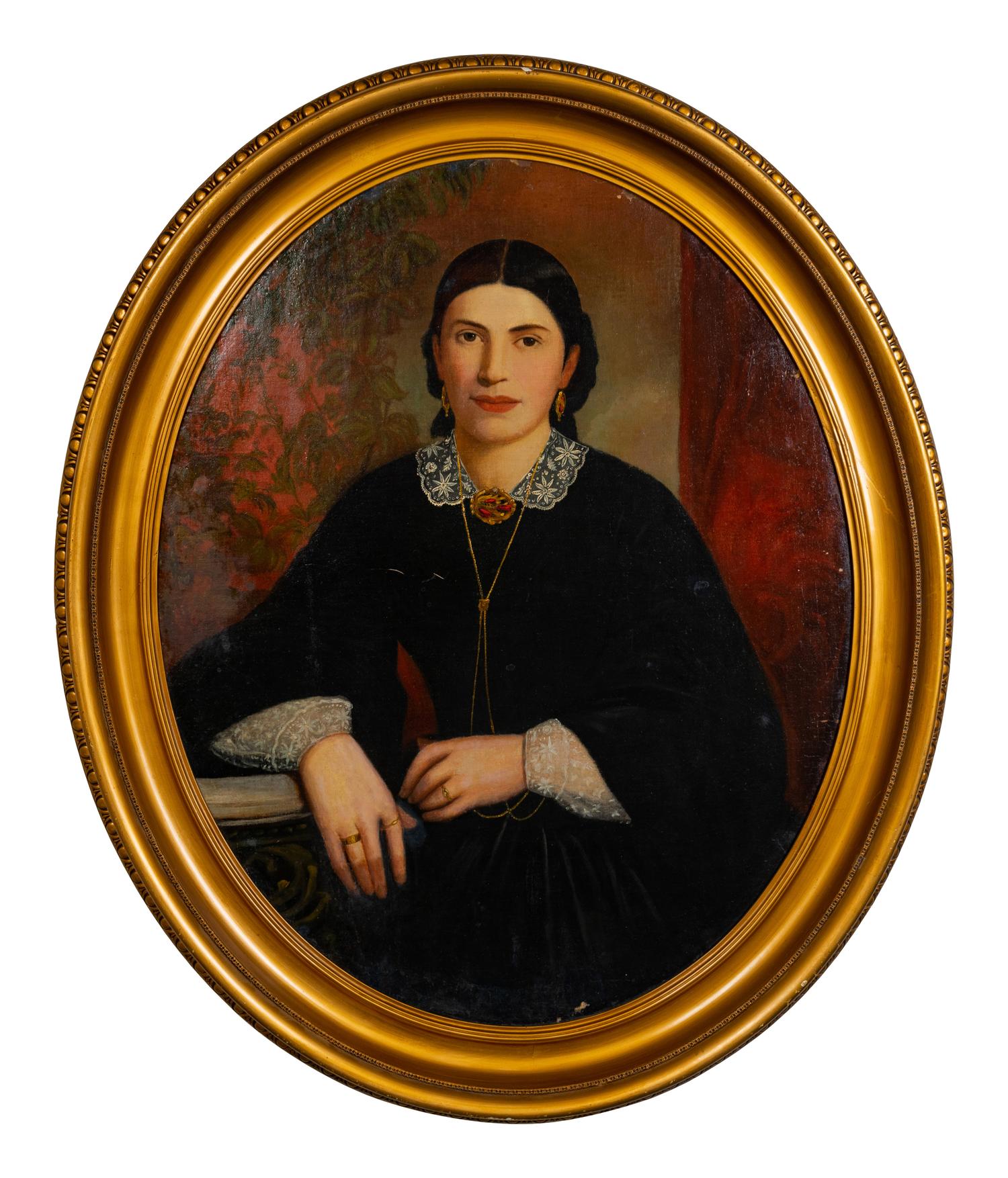 A Spanish Colonial Portrait of a Woman