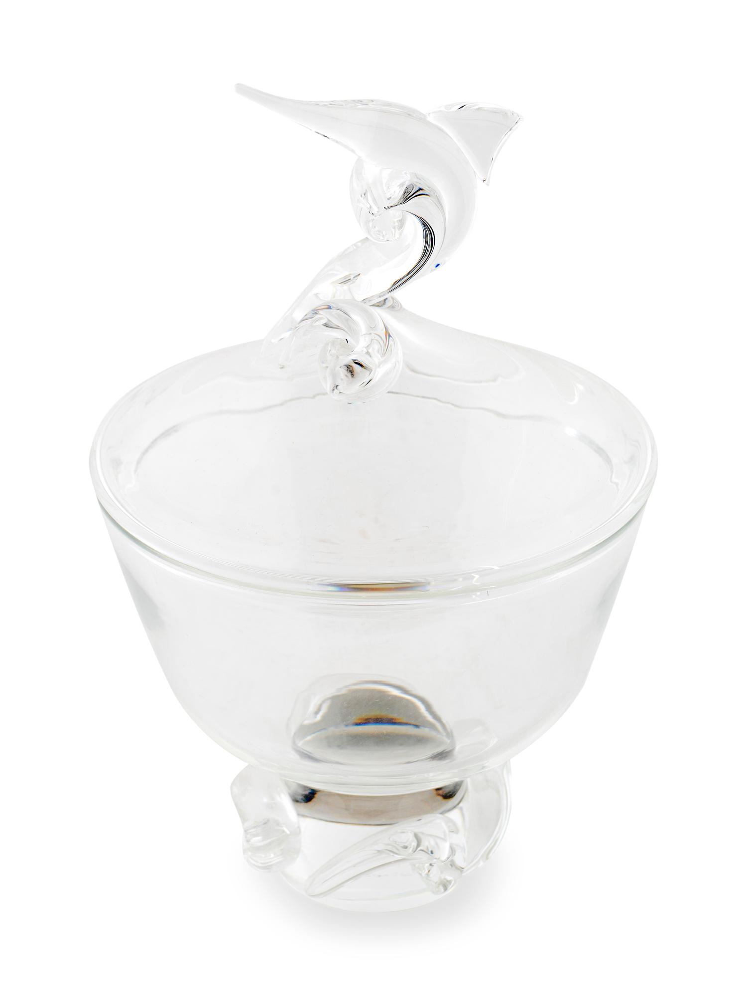 A Steuben Lidded Compote — 20TH CENTURY