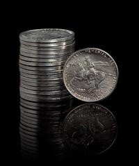 A Group of 18 1935 Pony Express Diamond Jubilee Commemorative Medals
