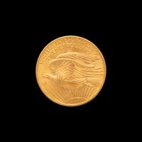 A 1908 Saint-Gaudens: No Motto $20 Gold Coin