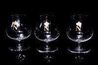 A Collection of Baccarat Napoleon Stemware Articles