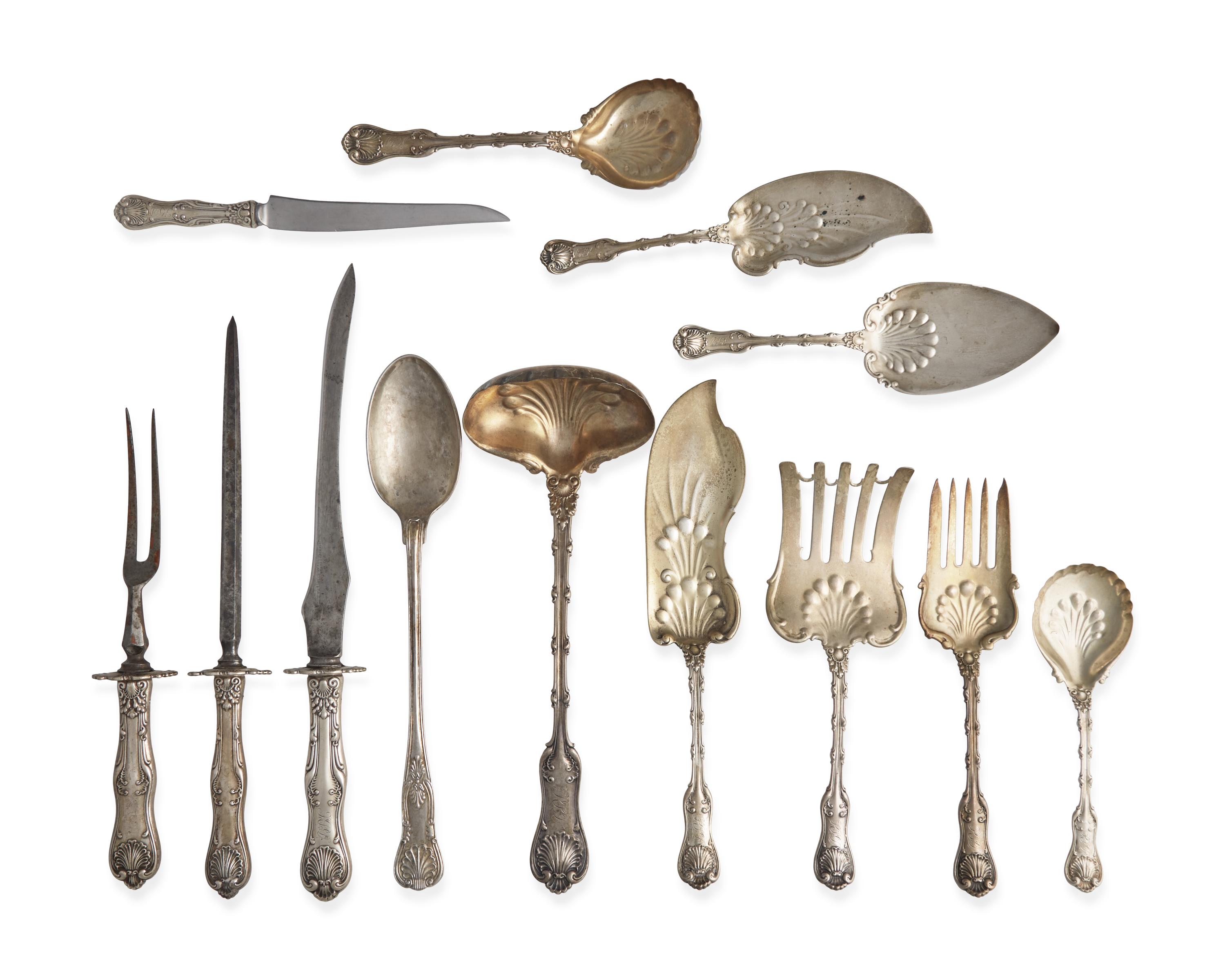 A Sterling Silver Flatware Service in the "Imperial Queen" Pattern
