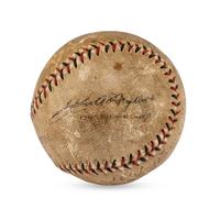 A 1931 World Series Umpiring Crew Signed Autograph Baseball Featuring Bill Klem and Bill McGowan (JSA Letter of Authenticity),