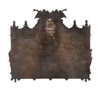A Cast Metal Relief